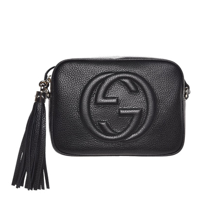 Gucci Pebbled Calfskin Small Soho Disco Bag Black 1 of 7