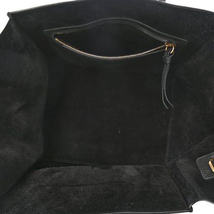 Celine Supple Calfskin Medium Phantom Luggage Black 6 of 17