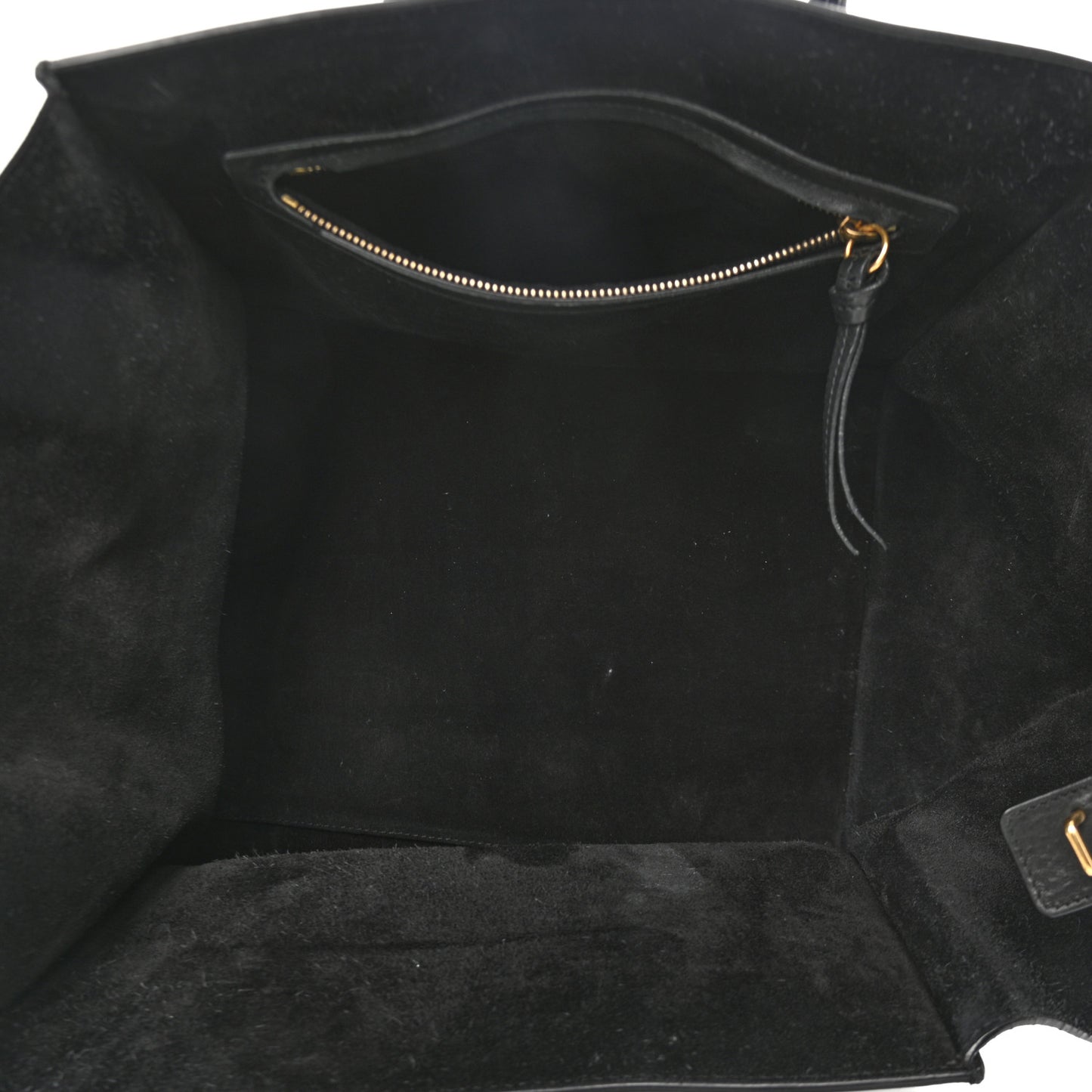Supple Calfskin Medium Phantom Luggage Black