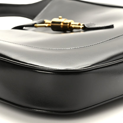 Gucci Boarded Dyana Lux Calfskin Medium Jackie 1961 Hobo Black 8 of 9