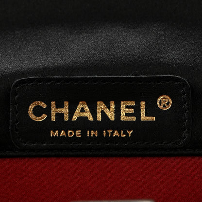 Chanel Satin Bow Clutch Black 6 of 9