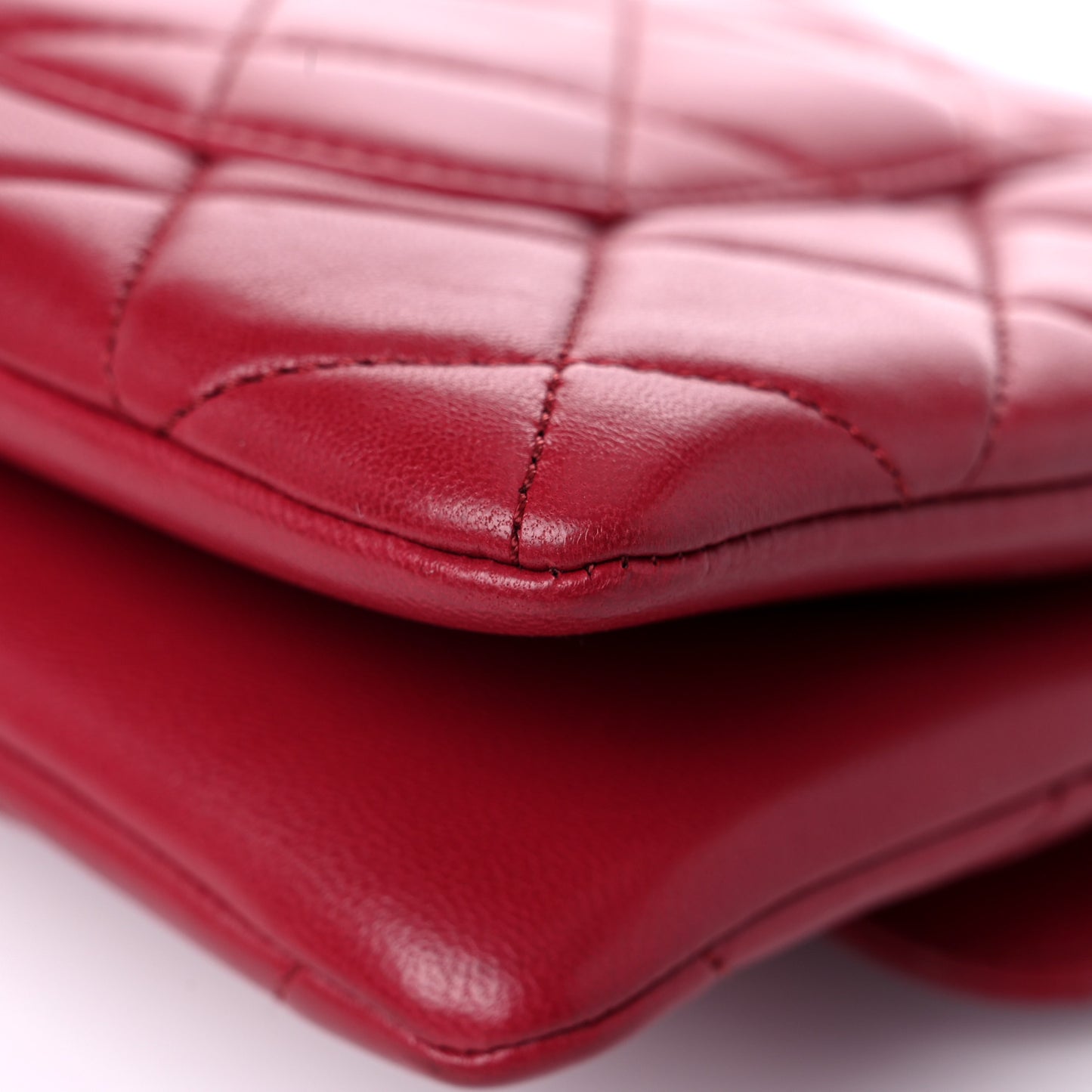 Lambskin Quilted Medium Trendy CC Flap Pink