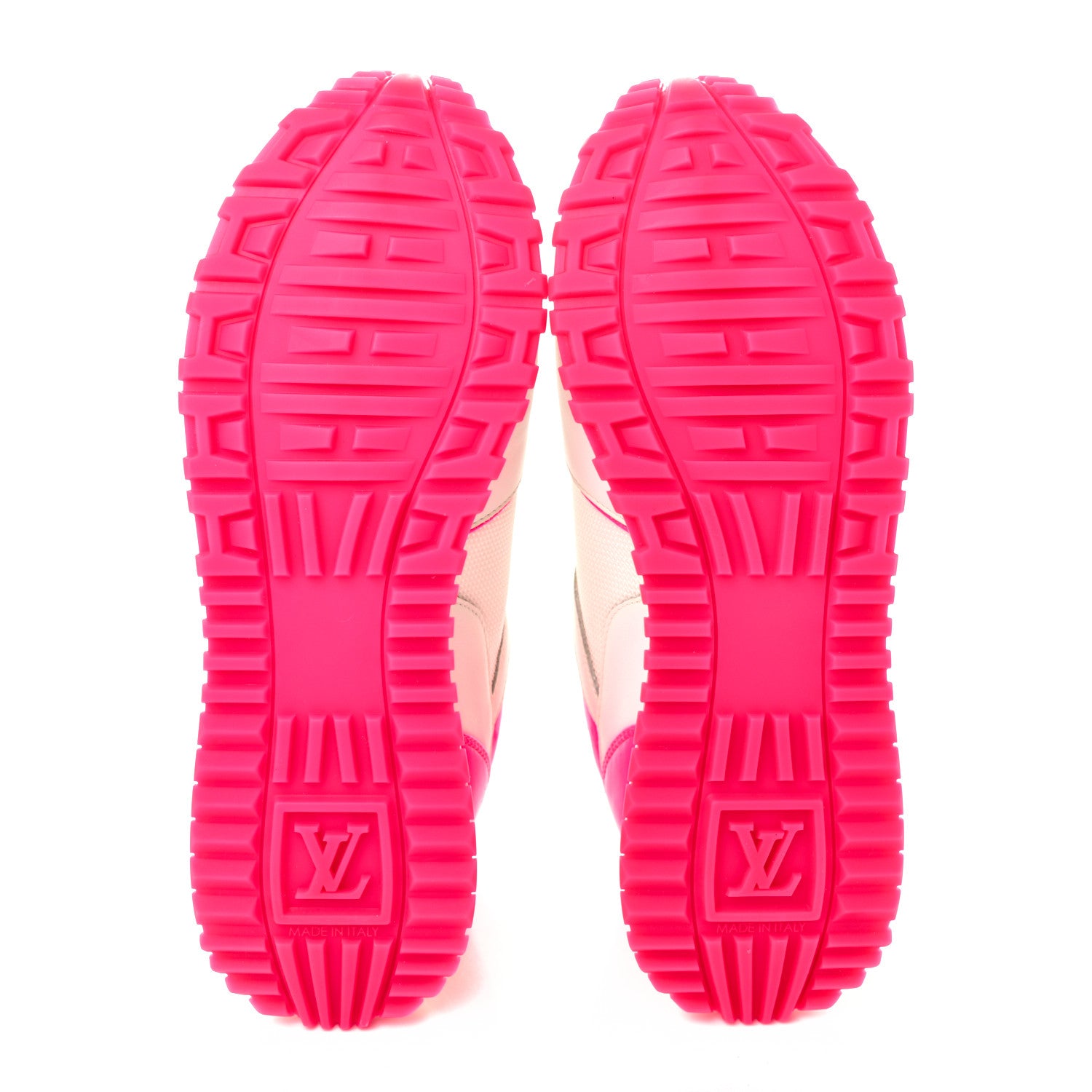 Louis Vuitton Calfskin Run Away Sneakers 36 Rose 5 of 10