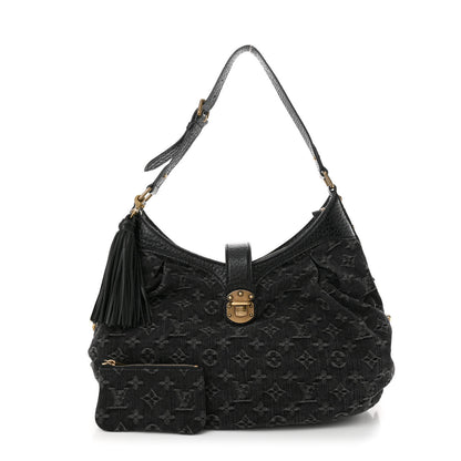 Louis Vuitton Denim Mahina XS Black 3 of 12