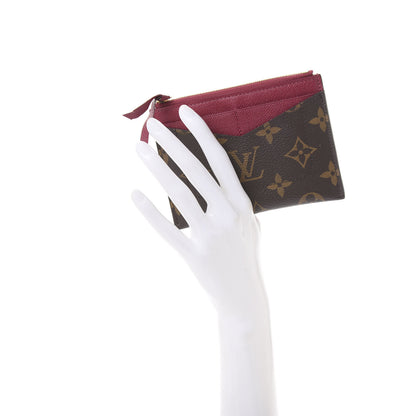 Louis Vuitton Monogram Zipped Card Holder Fuchsia 2 of 10
