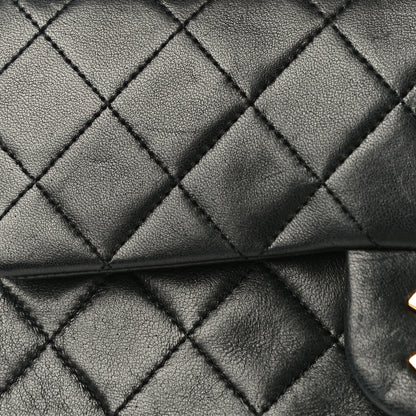 Chanel Lambskin Quilted Small Double Flap Black 11 of 26