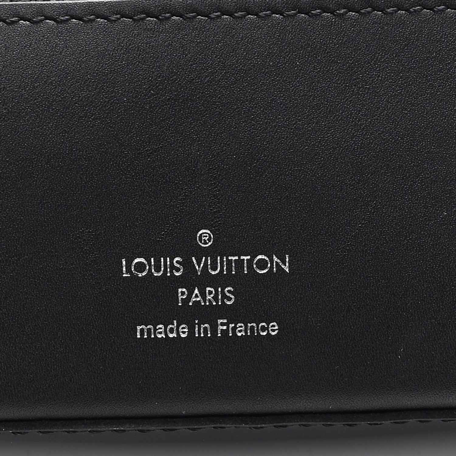 Louis Vuitton Monogram Eclipse Elizabeth Pencil Pouch Black 6 of 7