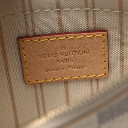Louis Vuitton Damier Azur Neverfull PM Pochette 6 of 7