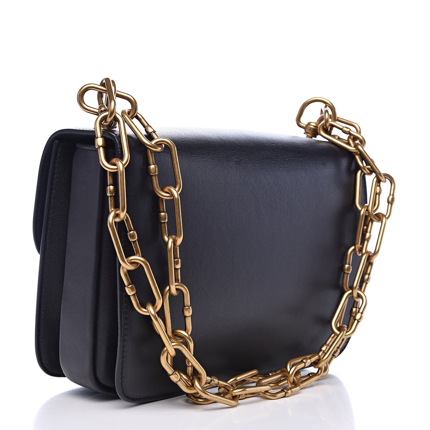 Lambskin 21st Chain Flap Bag Deep Blue