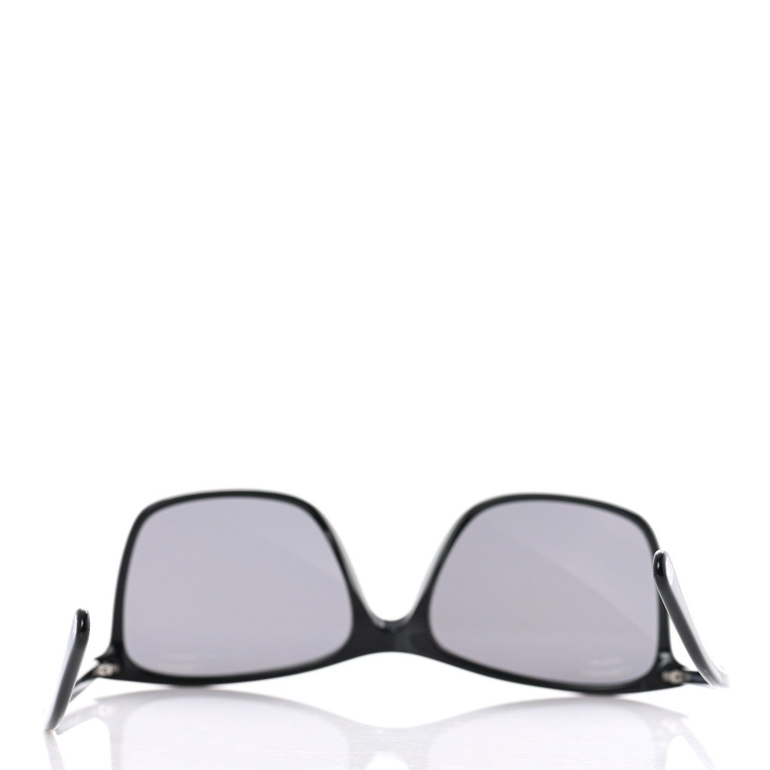 Chanel Acetate Polarized Square Sunglasses 5447 Black 8 of 8