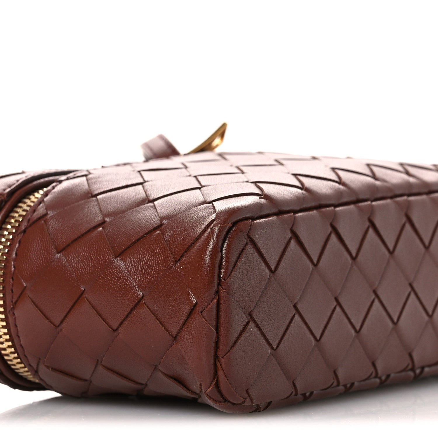 Bottega Veneta Nappa Intrecciato Bang Bang Vanity Case Sapele 9 of 10