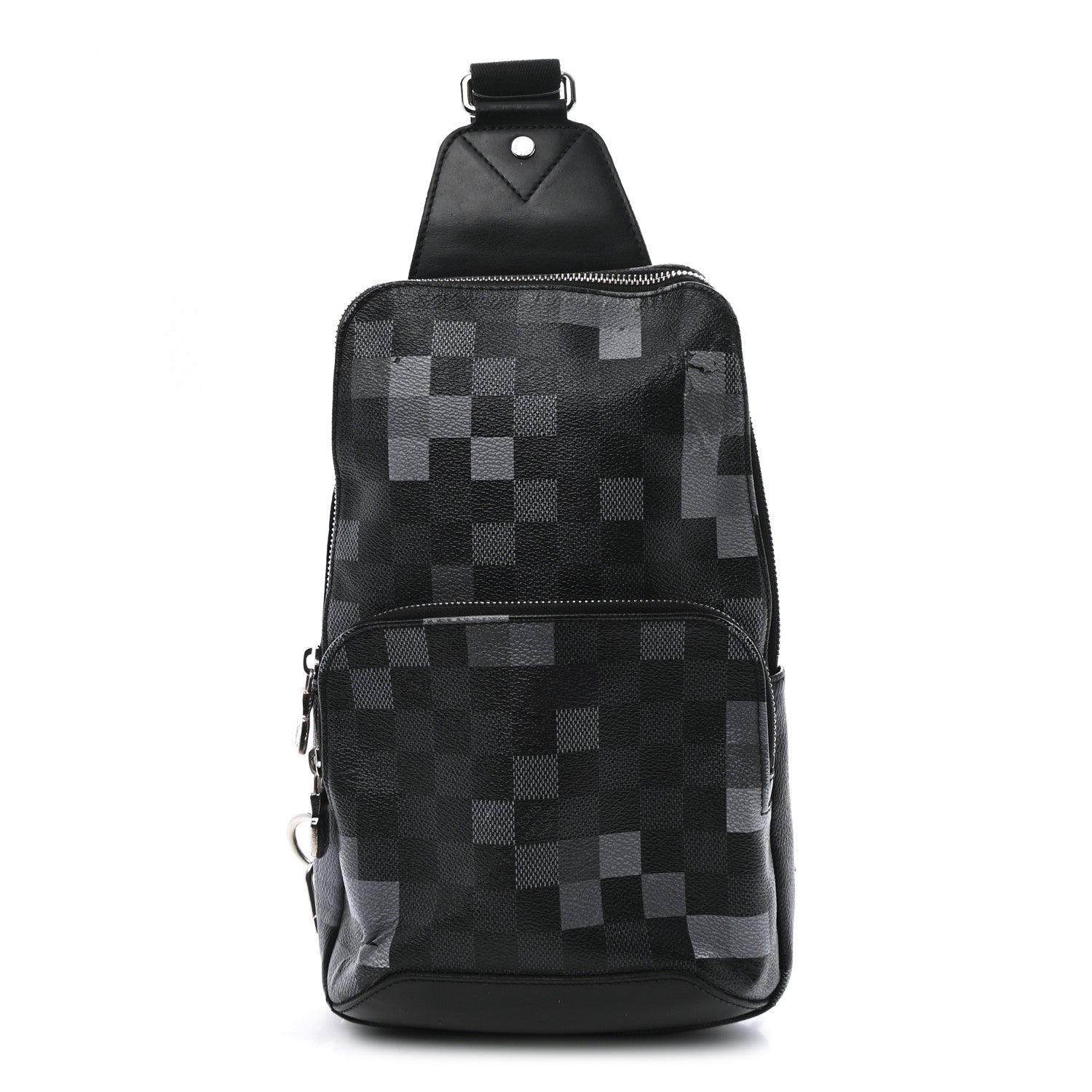 Louis Vuitton Damier Graphite Pixel Avenue Sling Backpack Gris 2 of 27