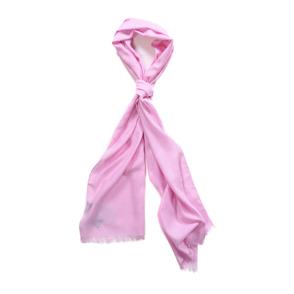 Gucci Wool Silk GG Monogram GGNat Scarf Rose 1 of 4