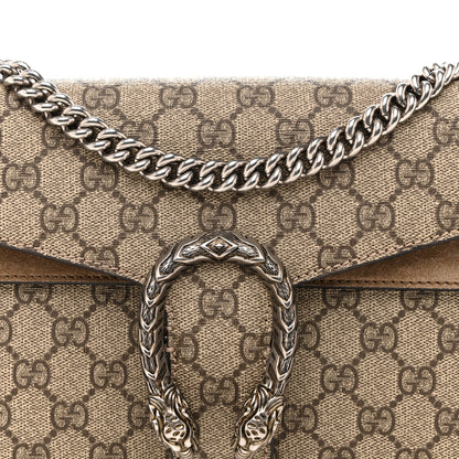 Gucci GG Supreme Monogram Small Dionysus Shoulder Bag Taupe 8 of 10