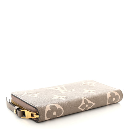 Louis Vuitton Empreinte Monogram Giant Zippy Wallet Tourterelle Creme 4 of 9