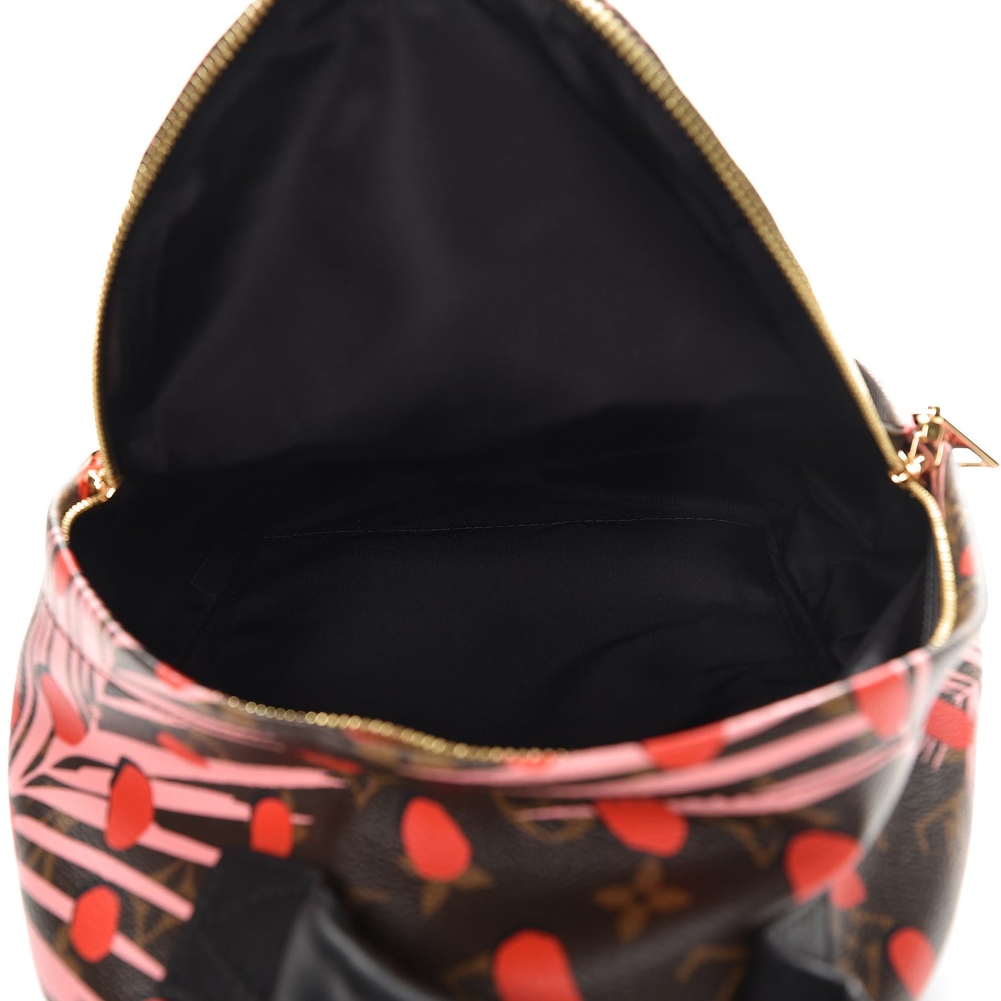 Monogram Jungle Dots Palm Springs Backpack PM Sugar Pink Poppy