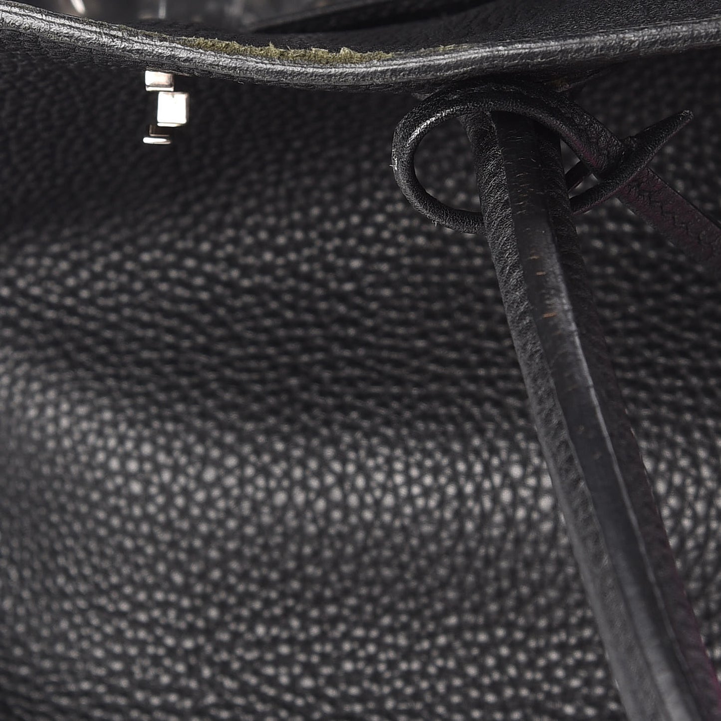 Taurillon Clemence Birkin 35 Black