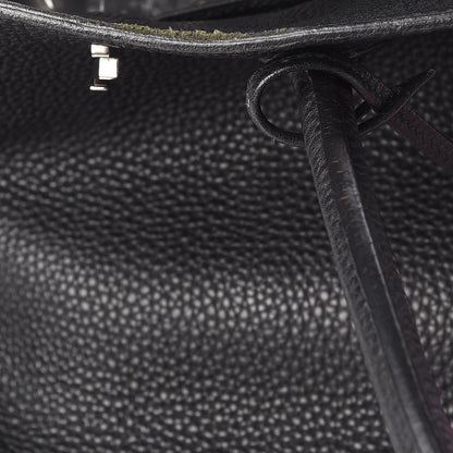 Hermes Taurillon Clemence Birkin 35 Black 13 of 39