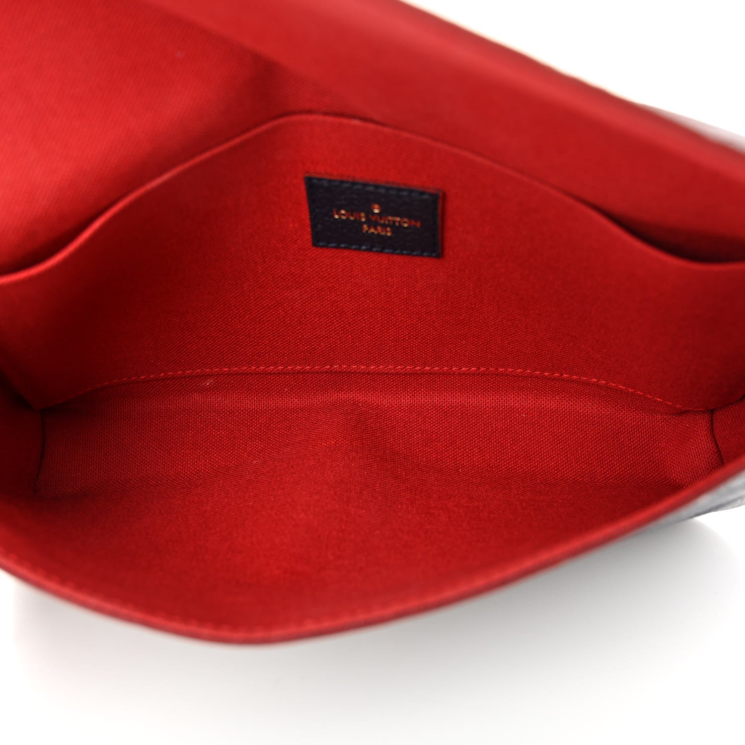 Louis Vuitton Empreinte Pochette Felicie Chain Wallet Marine Rouge 5 of 13