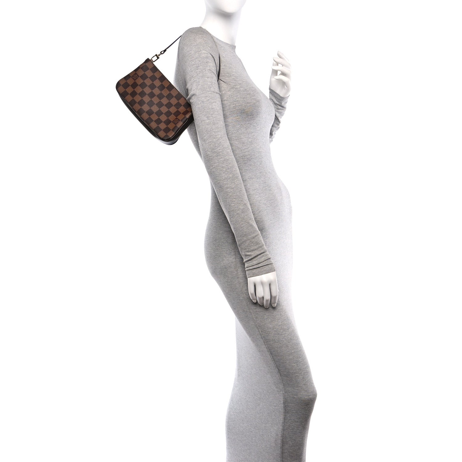 Louis Vuitton Damier Ebene Navona Pochette Accessories 2 of 9