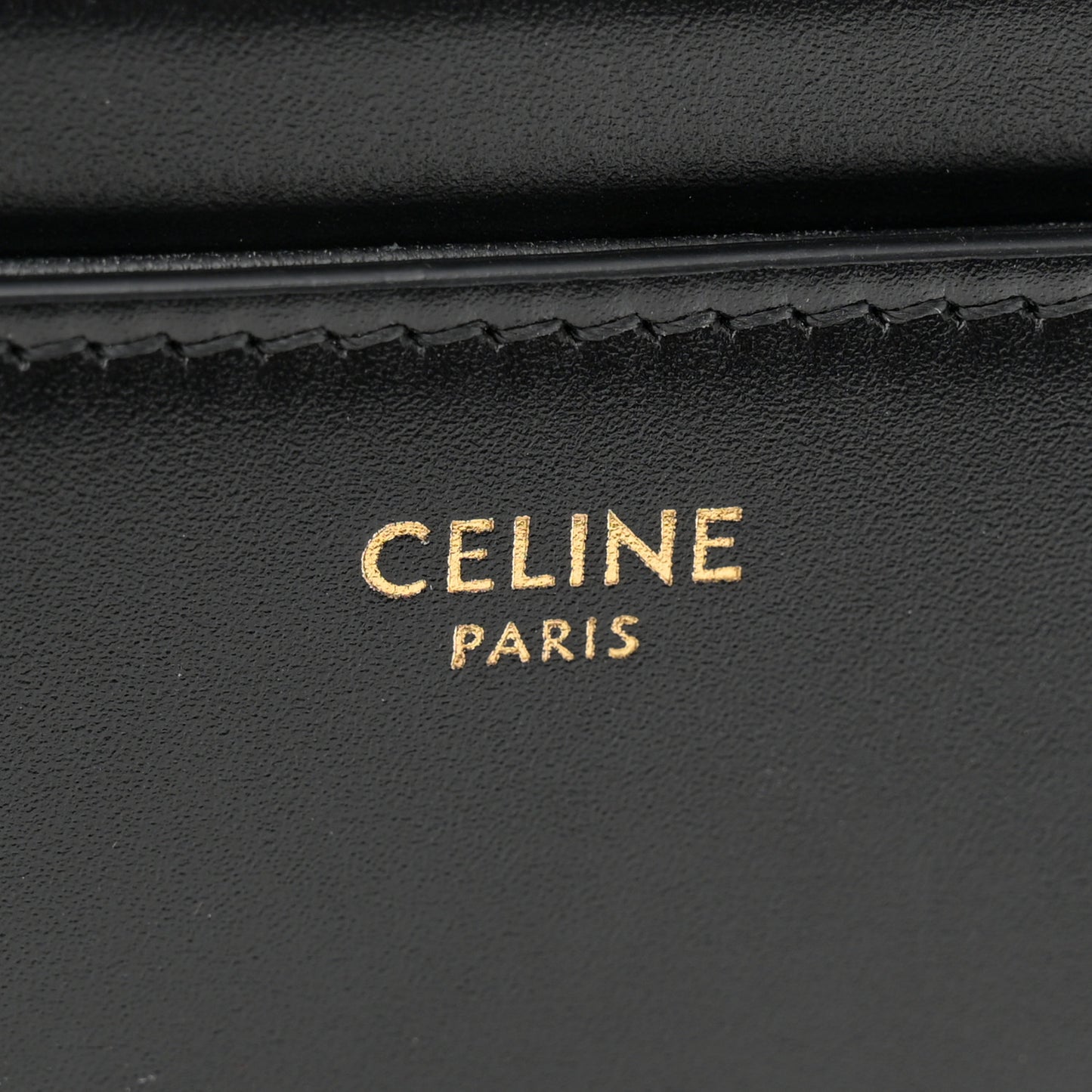 Satinated Calfskin Besace Small 16 Black