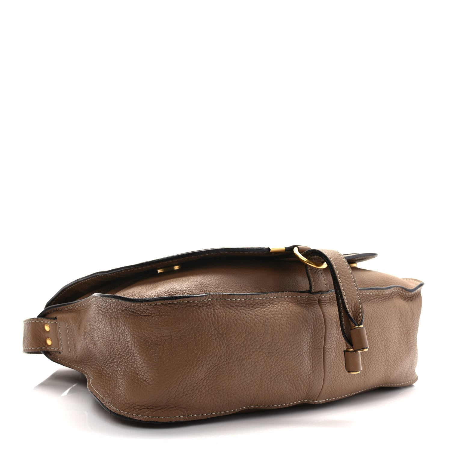 Chloe Calfskin Medium Marcie Top Handle Bag Nut 3 of 11