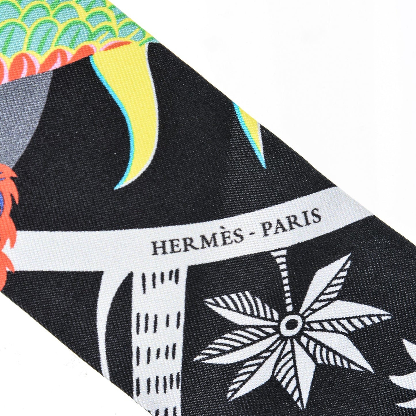 Silk Mythiques Phoenix Coloriages Twilly Blanc Noir Multicolor