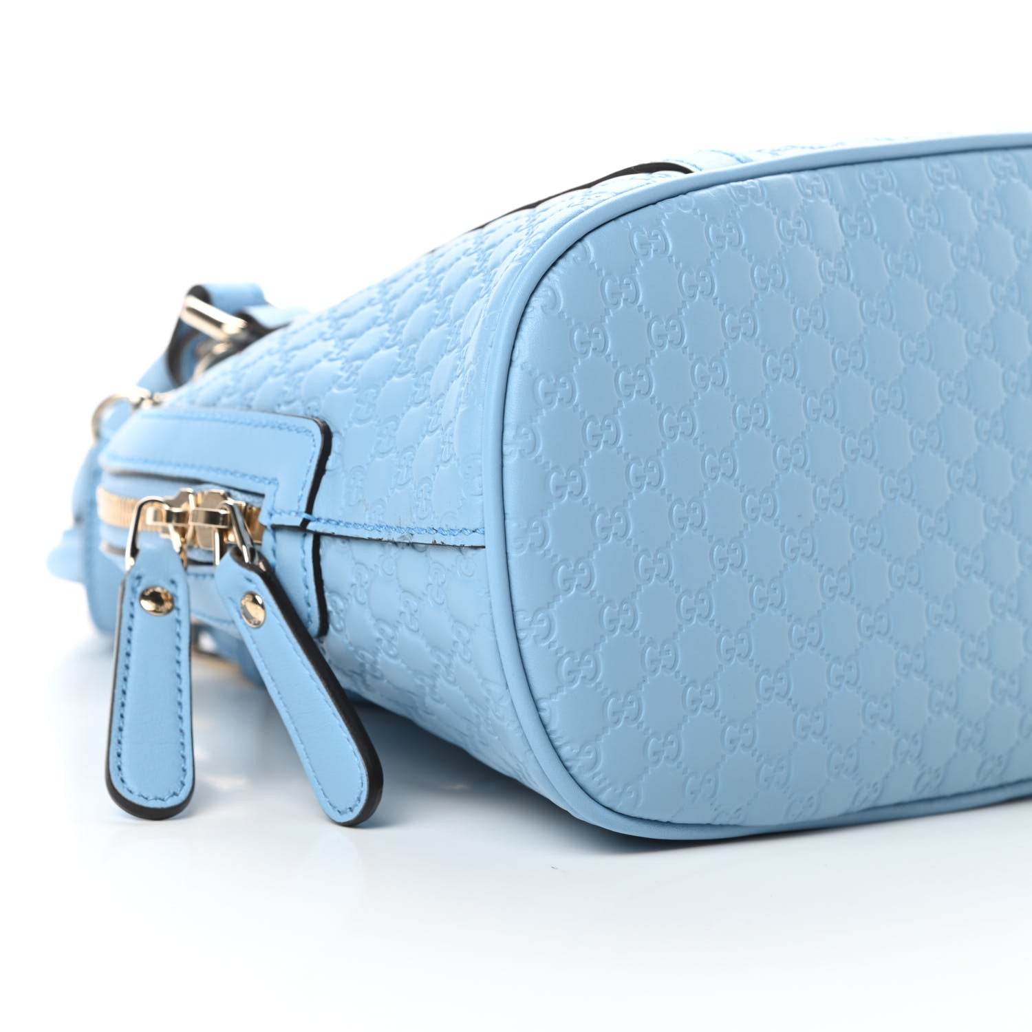 Gucci Microguccissima Mini Dome Bag Mineral Blue 9 of 10