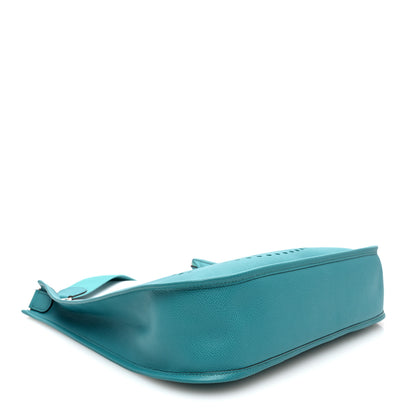 Hermes Epsom Evelyne GM Bleu Paon 4 of 10