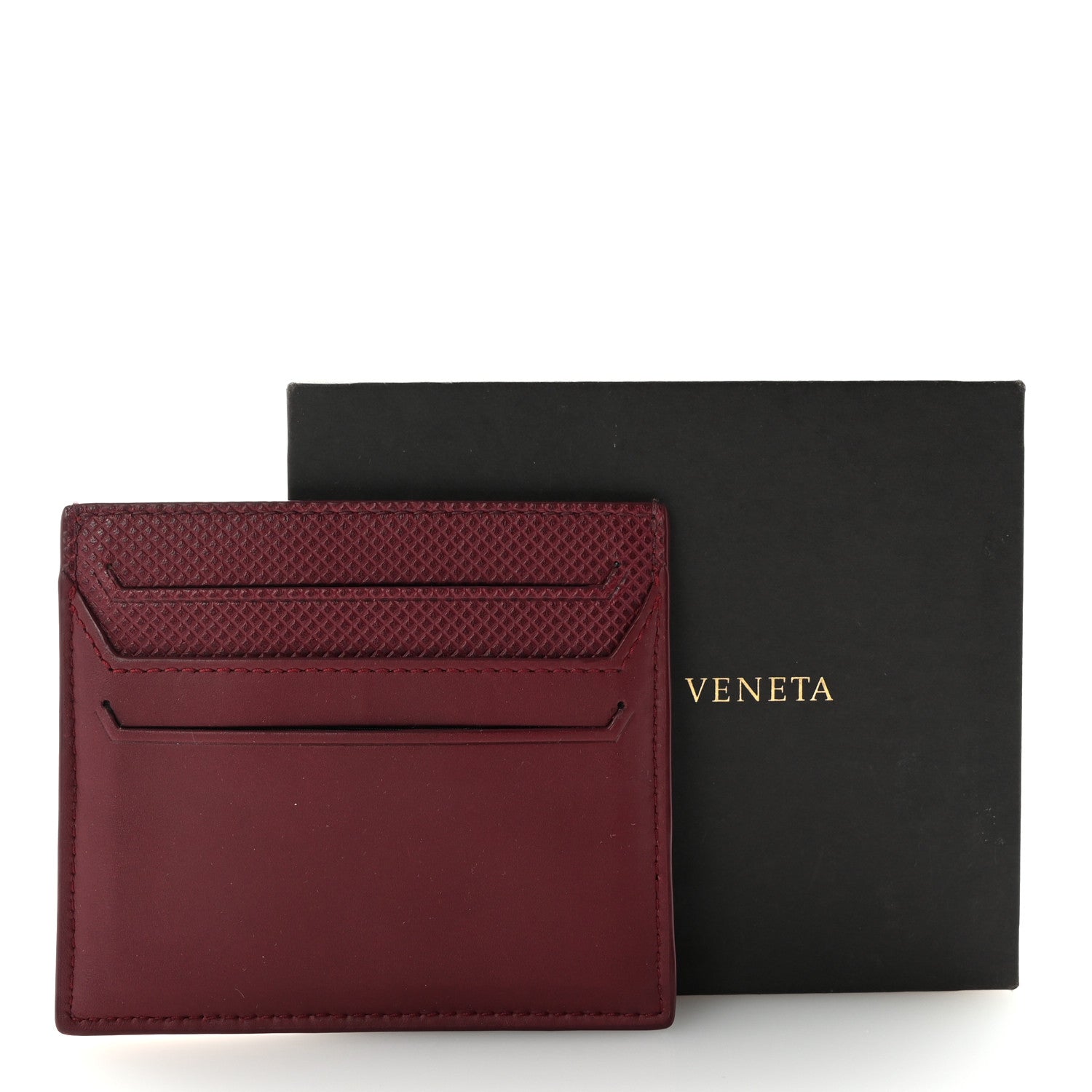 Bottega Veneta Calfskin Marcopolo Card Holder Barolo 7 of 7