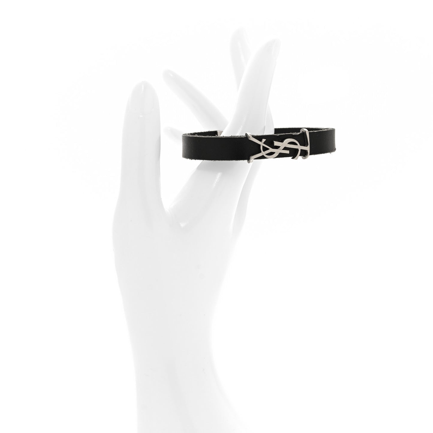 Calfskin Opyum Bracelet L Black