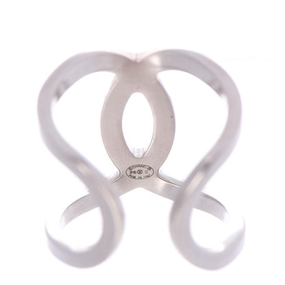 Chanel Metal CC Ring 57 8 Silver 6 of 6