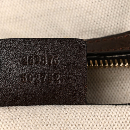 Gucci Monogram Small Boston Dark Brown 7 of 11
