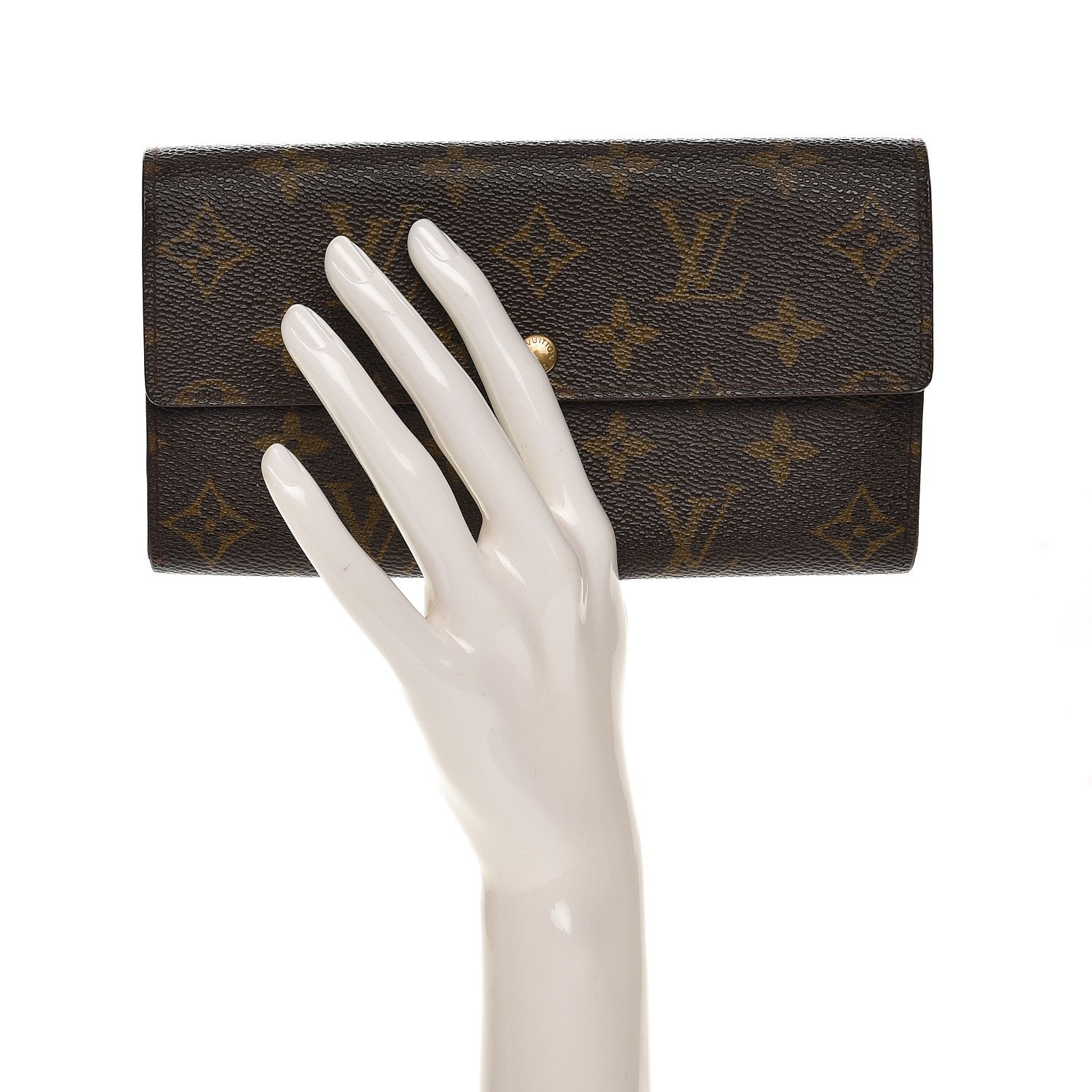 Louis Vuitton Monogram Sarah Wallet 2 of 9