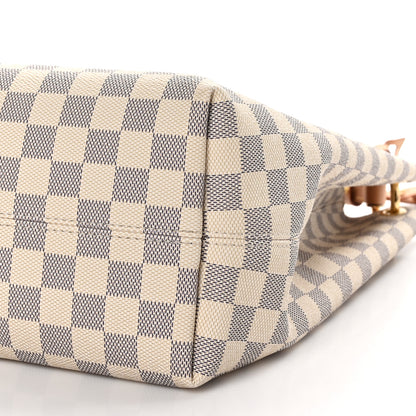 Louis Vuitton LOUIS VUITTON Damier Azur Graceful MM Rose Ballerine 8 of 11