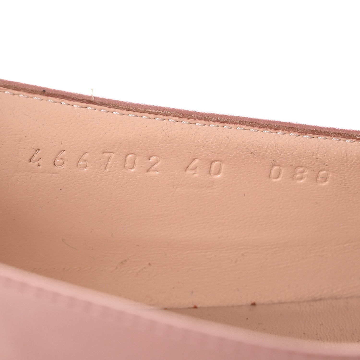 Gucci Calfskin Horsebit Loafers 40 Soft Pink 6 of 8