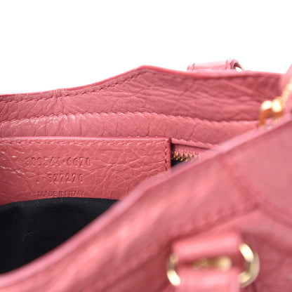 Balenciaga Agneau Giant 12 Gold Hardware Mini City Rose Bombon Raspberry 9 of 10