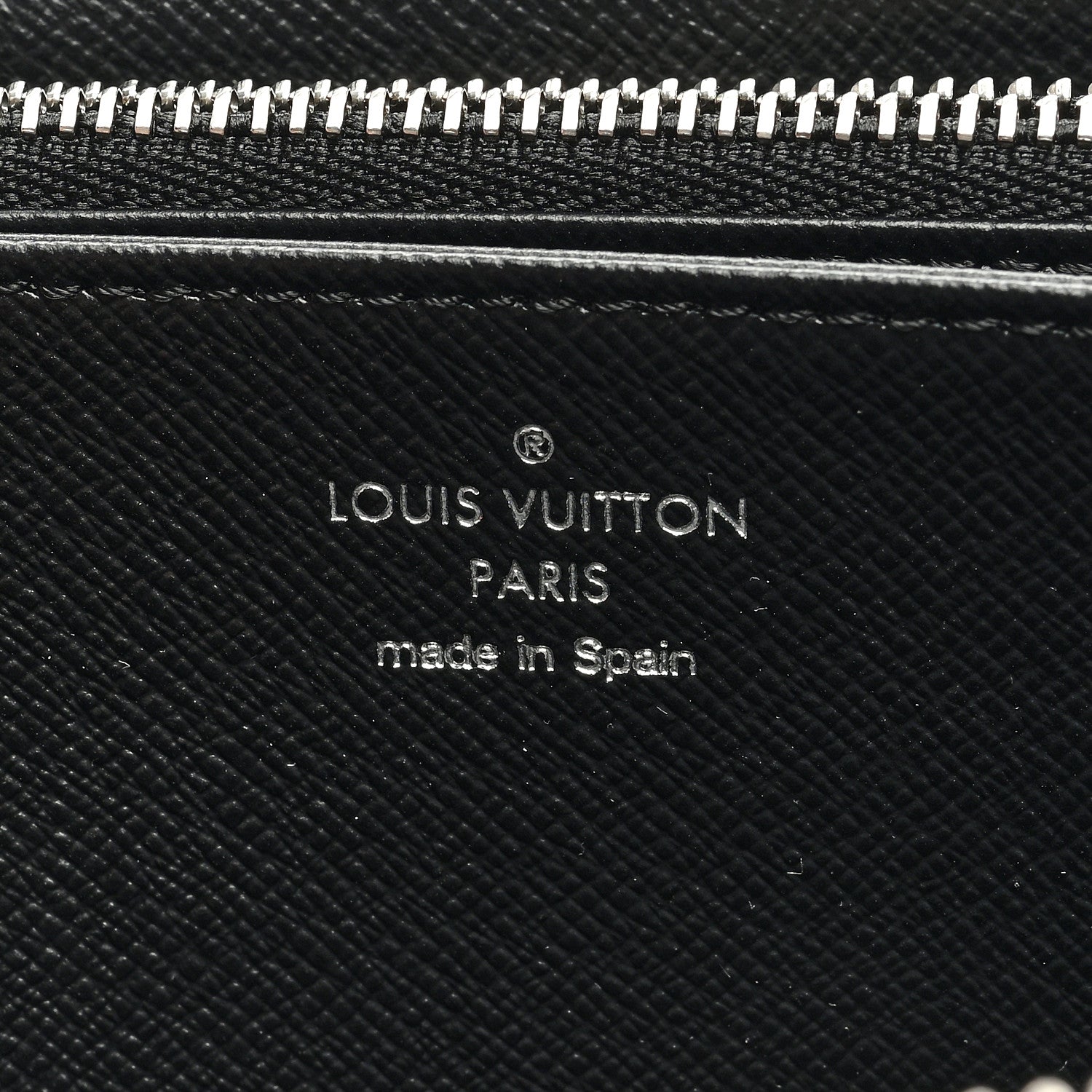 Louis Vuitton LOUIS VUITTON Denim Monogram Jacquard Zippy Wallet Grey 6 of 7