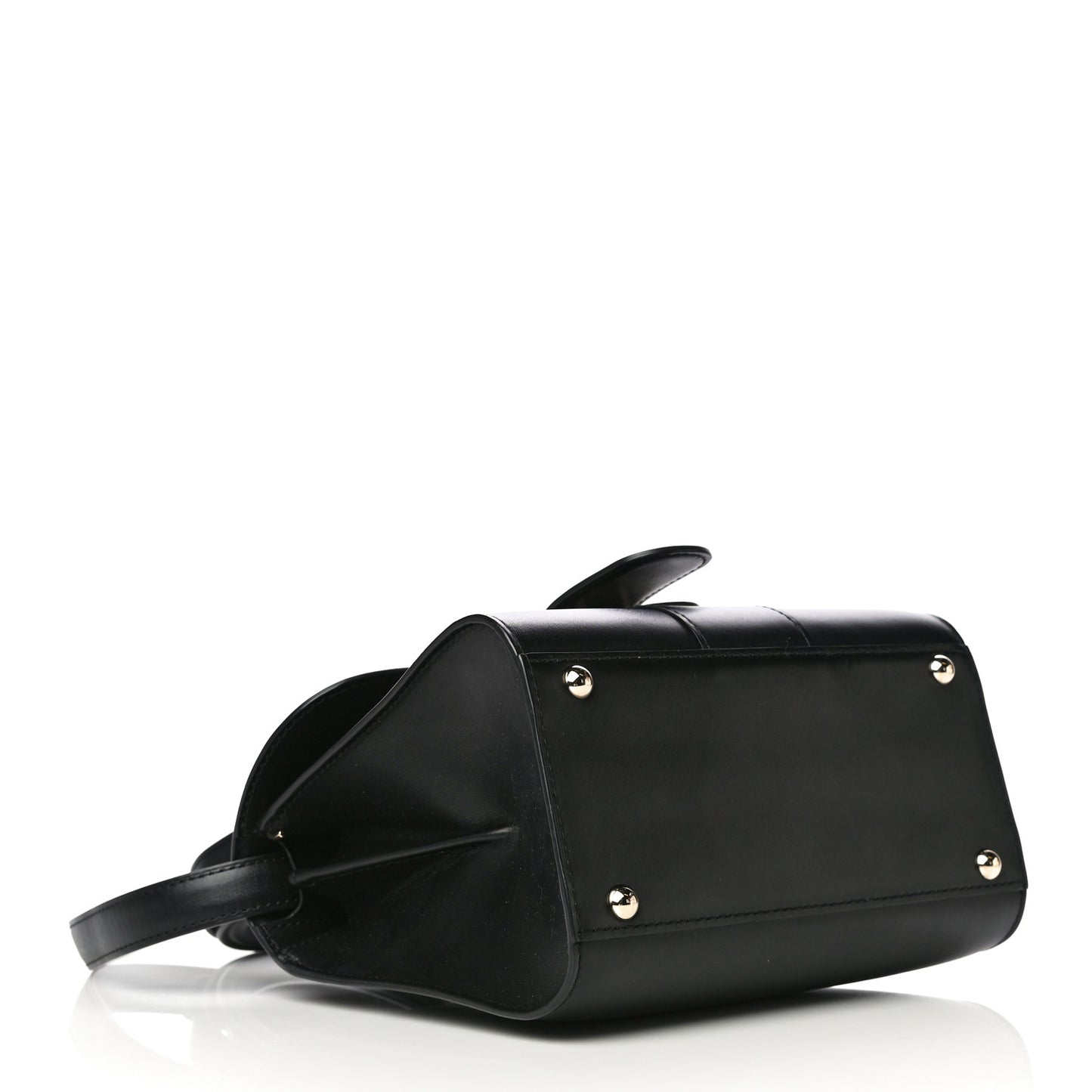 Box Calfskin Mini Brillant Satchel Black