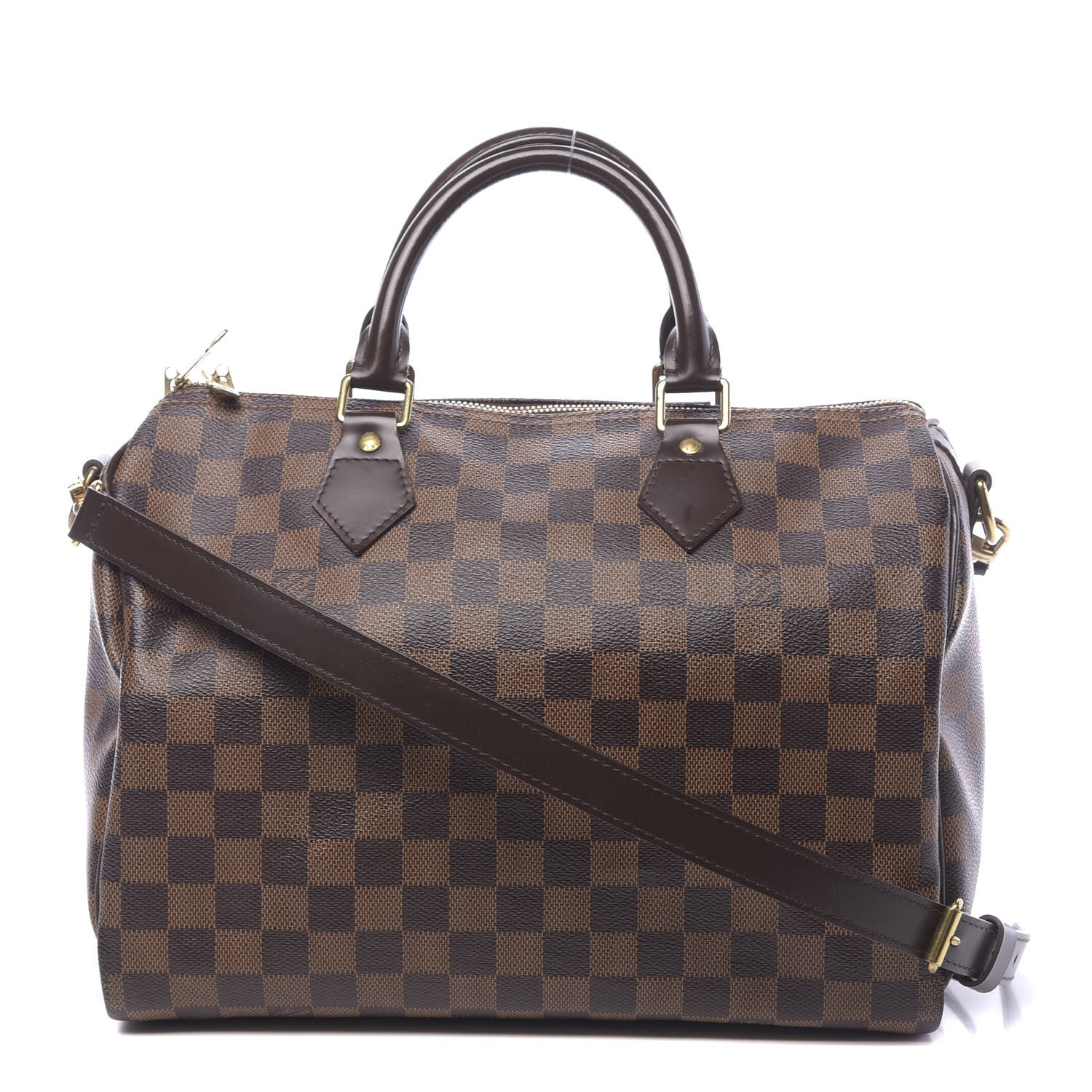 Louis Vuitton Damier Ebene Speedy Bandouliere 30 1 of 10