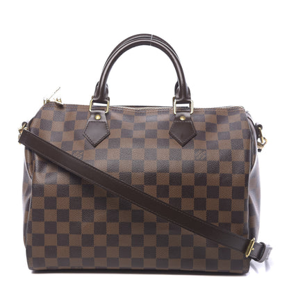 Louis Vuitton Damier Ebene Speedy Bandouliere 30 1 of 10