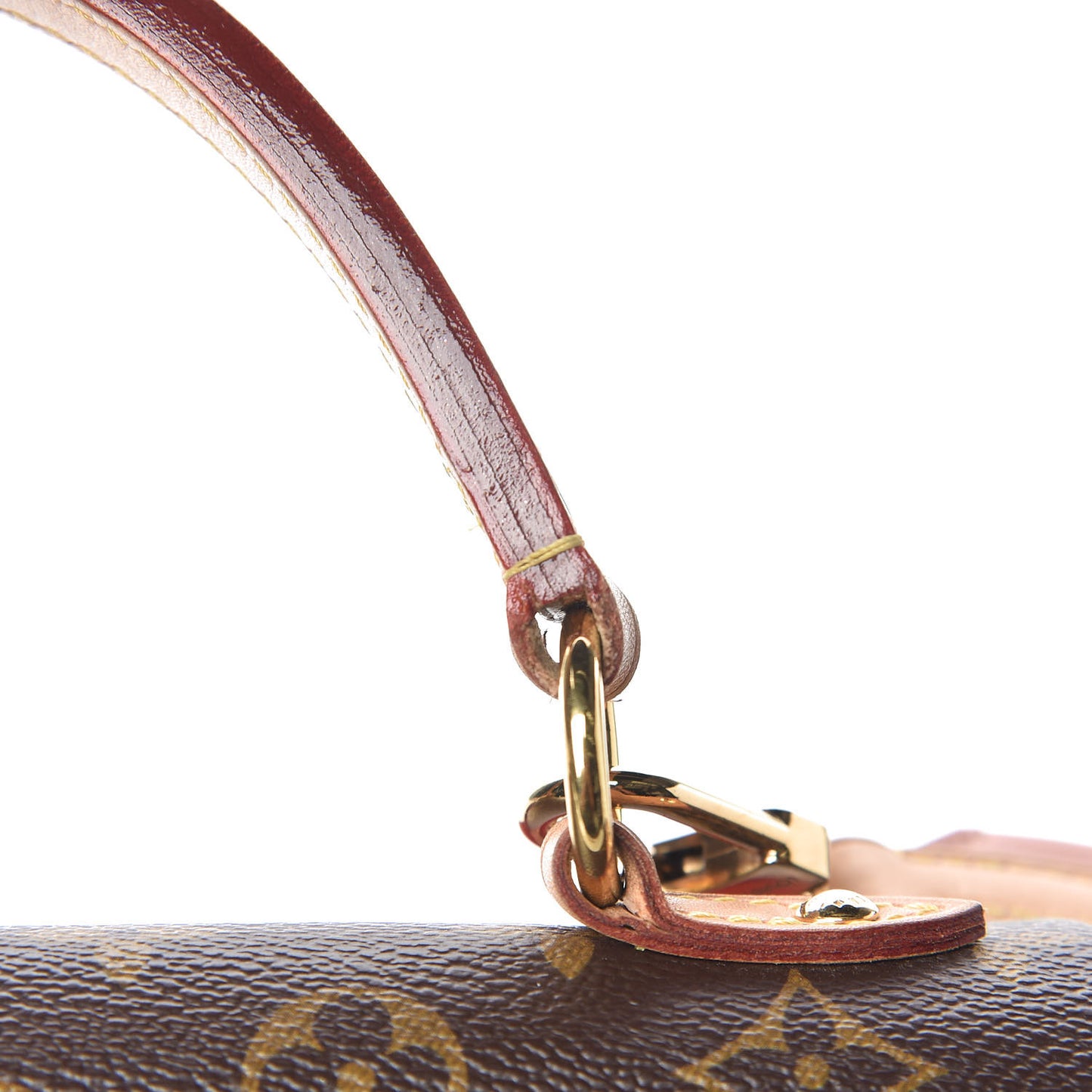 Monogram Cluny BB Rose Coquelicot