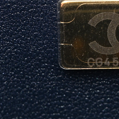 Chanel Washed Denim Quilted Mini Rectangular Flap Blue 7 of 11