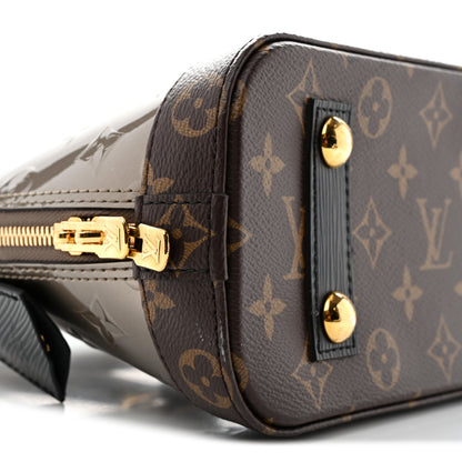 Louis Vuitton Vernis Epi Monogram Alma BB Champagne Metallise 8 of 13