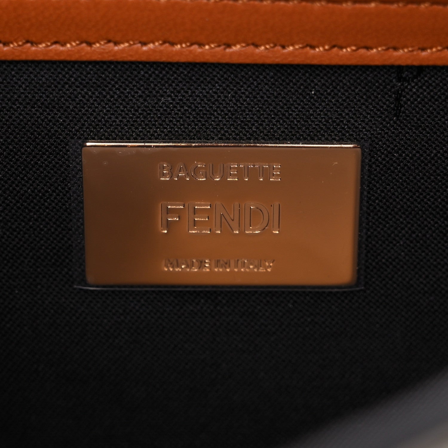 Fendi Vitello Grace Nappa Enamel Leopard Chain Baguette Ice White Multicolor Brandy Black 5 of 13