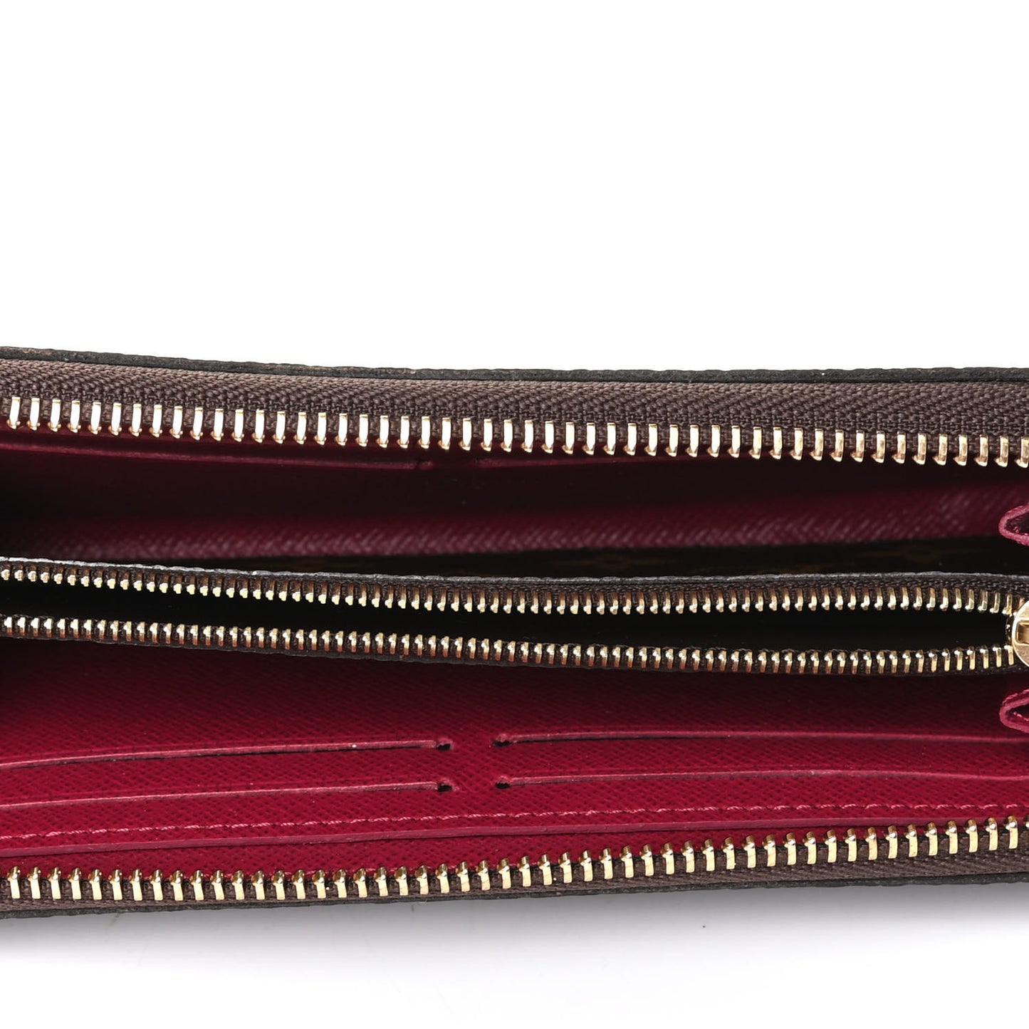 Monogram Clemence Wallet Fuchsia