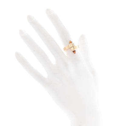 Cartier 18K Yellow Gold Citrine Menotte Bypass Ring 51 5.75 2 of 6