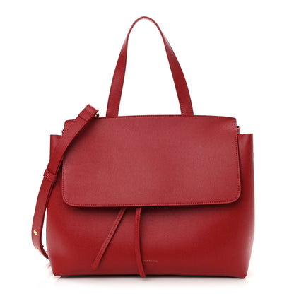 Mansur Gavriel Saffiano Lady Bag Flamma 1 of 13