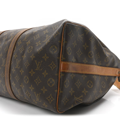Louis Vuitton Monogram Keepall Bandouliere 50 9 of 10