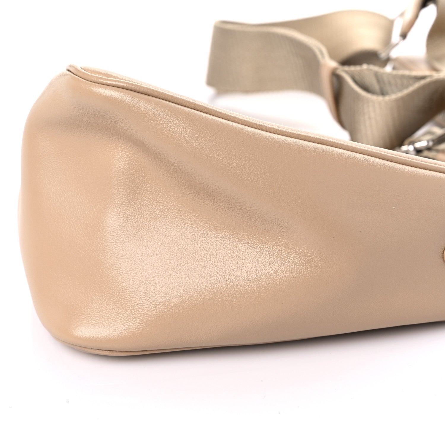 Prada Grace Lux Triangle Shoulder Bag Sabbia 8 of 10